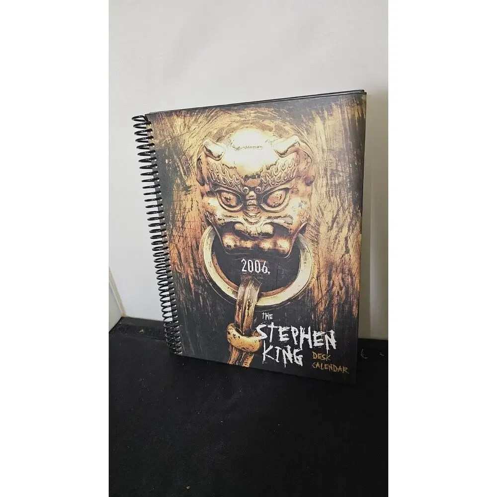 2006 Stephen king desk calendar